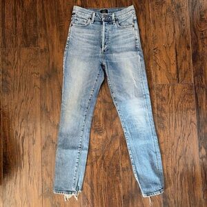Citizens Of Humanity Faded Blue Skinny Jeans